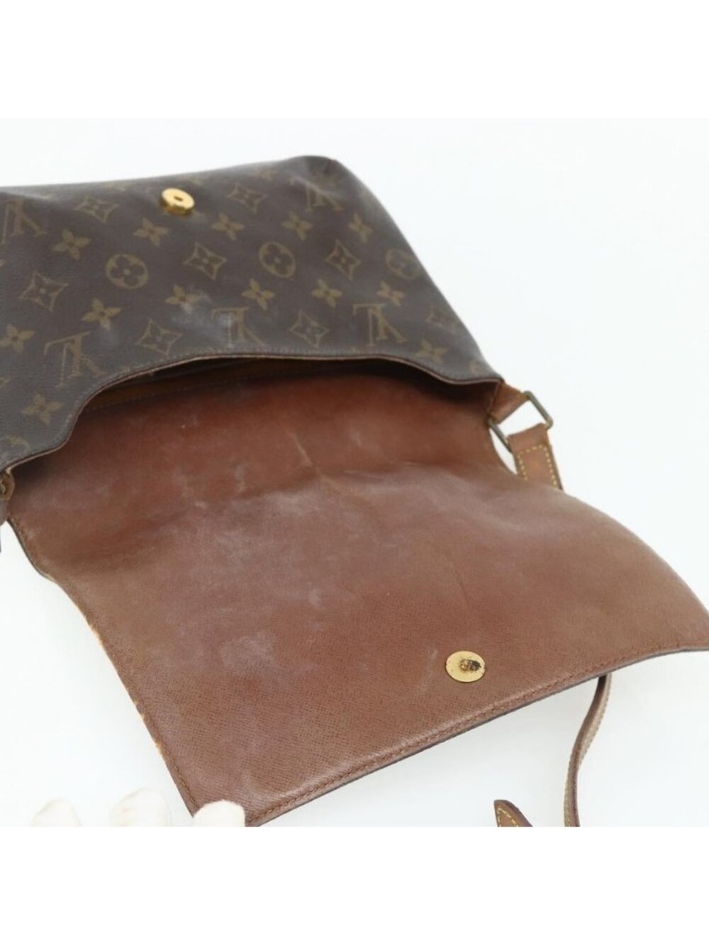 Authentic LOUIS VUITTON Monogram Musette Tango Long Strap Bag M51388 LV - Picture 2 of 16